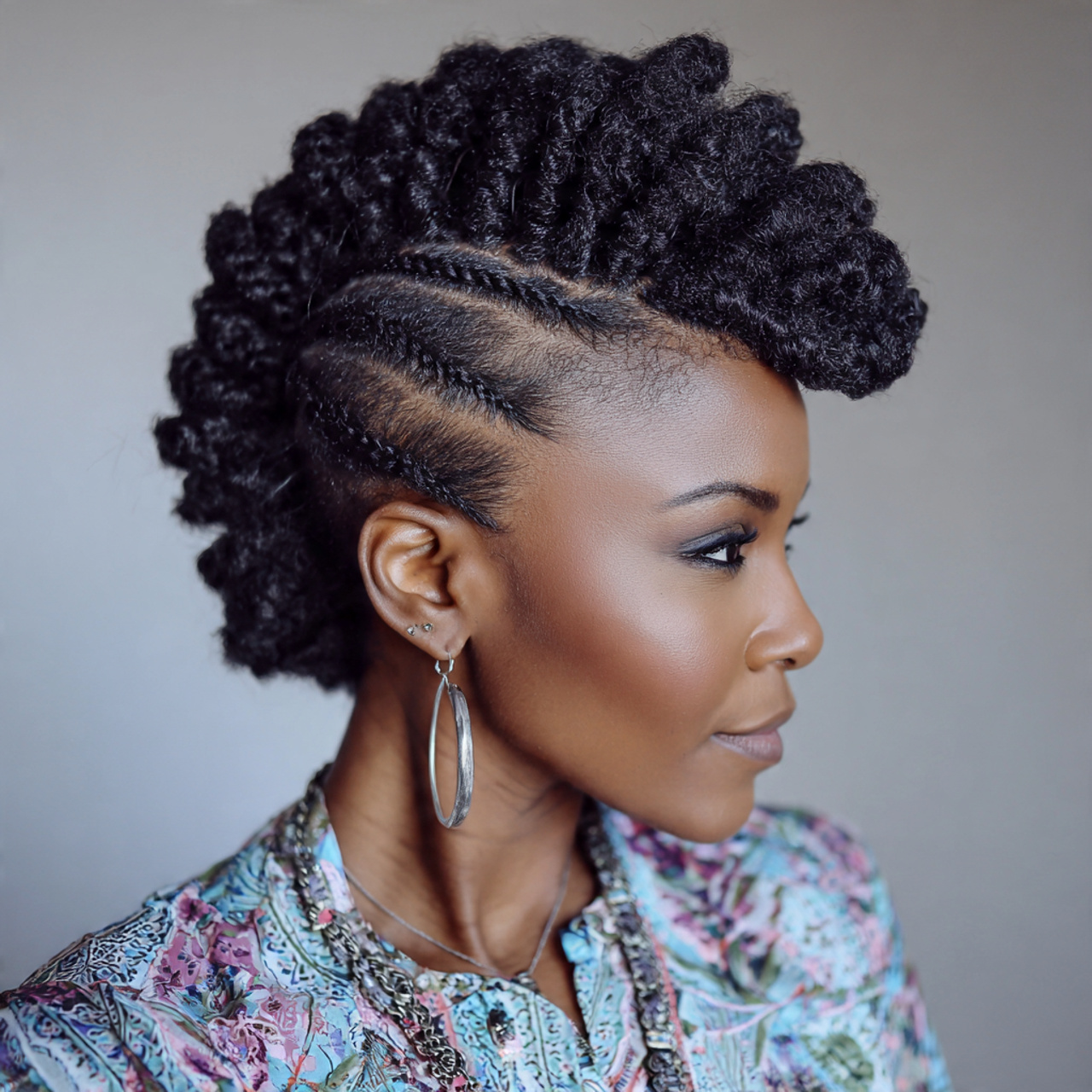 16 Flat Twist Hairstyles That Will Instantly Upgrade Your Look (And Yes, You Can Totally Pull These Off ) 14 flat twist mohawk