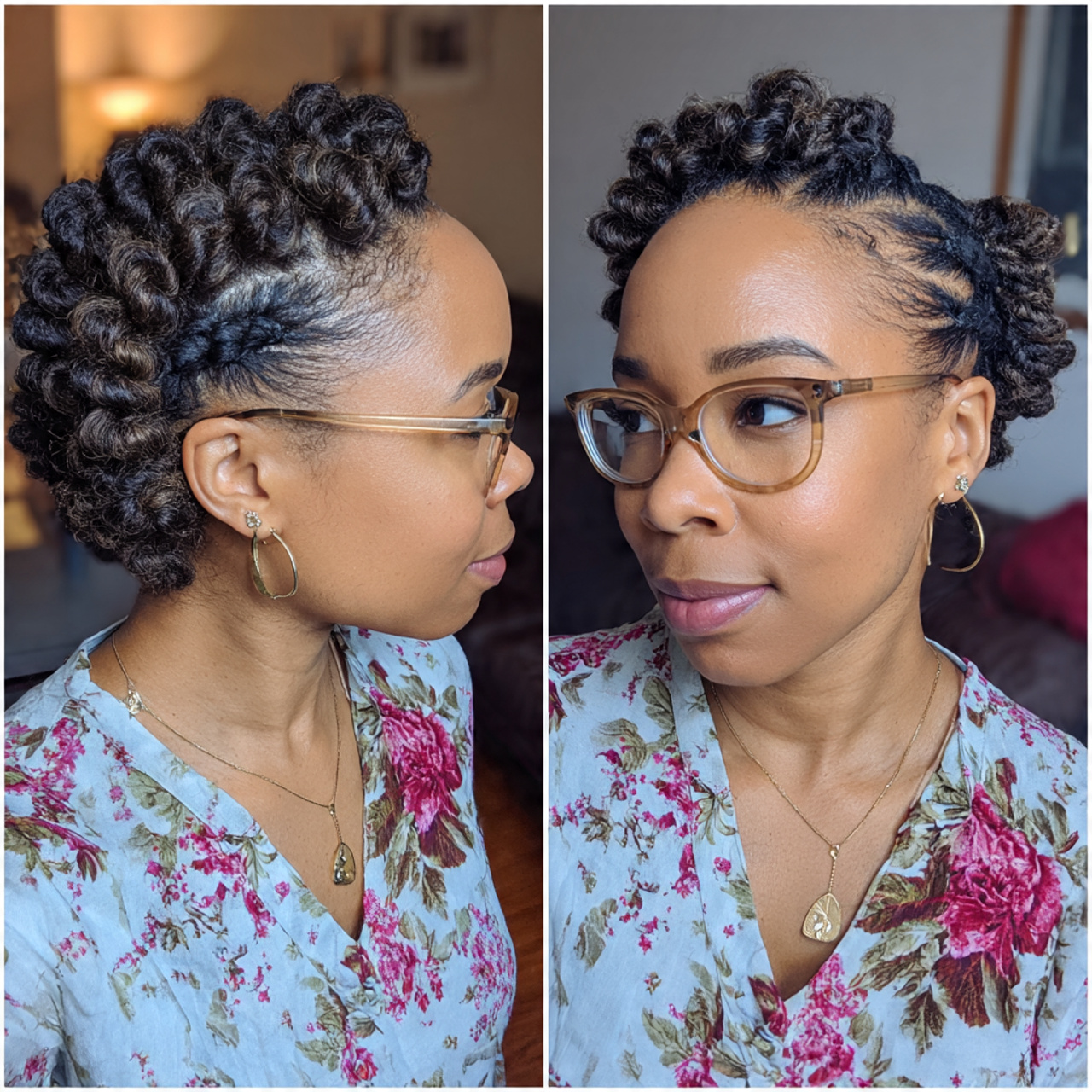 16 Flat Twist Hairstyles That Will Instantly Upgrade Your Look (And Yes, You Can Totally Pull These Off ) 6 Flat Twists with Curls