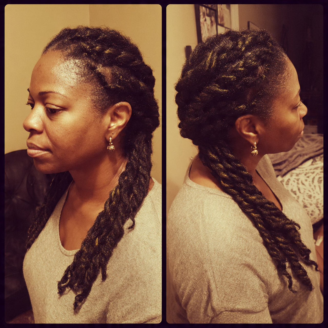 16 Flat Twist Hairstyles That Will Instantly Upgrade Your Look (And Yes, You Can Totally Pull These Off ) 13 Flat Twists with Extensions