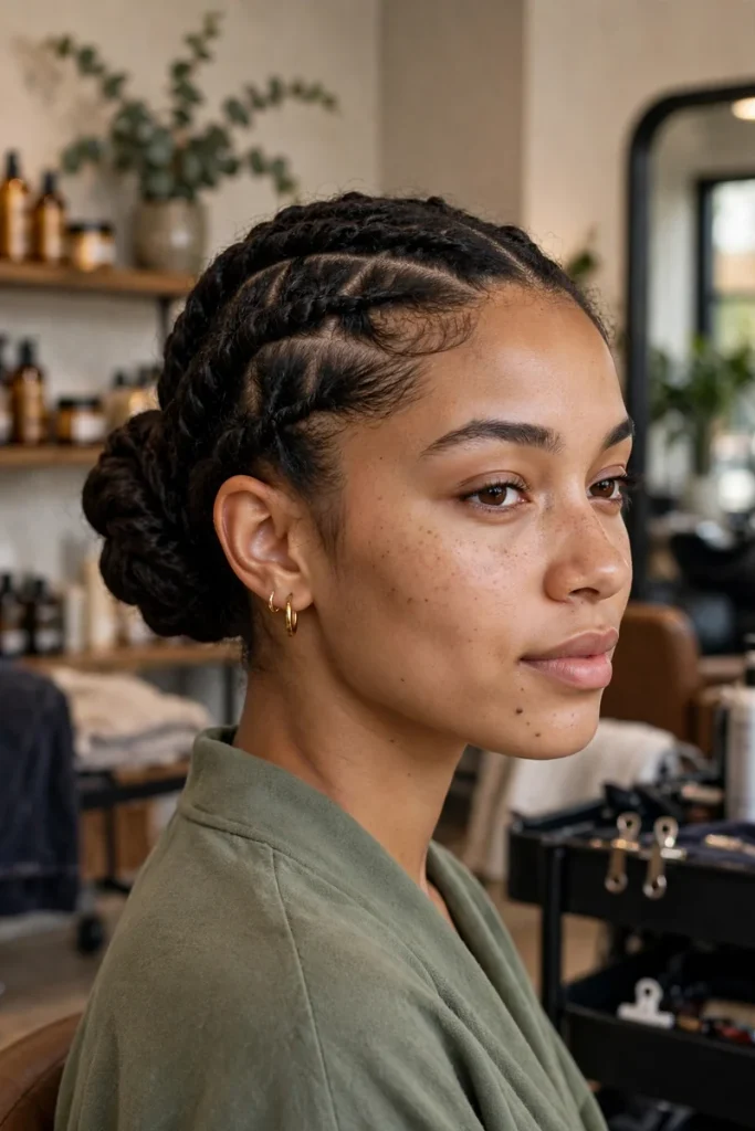flattwist 01 classic bun