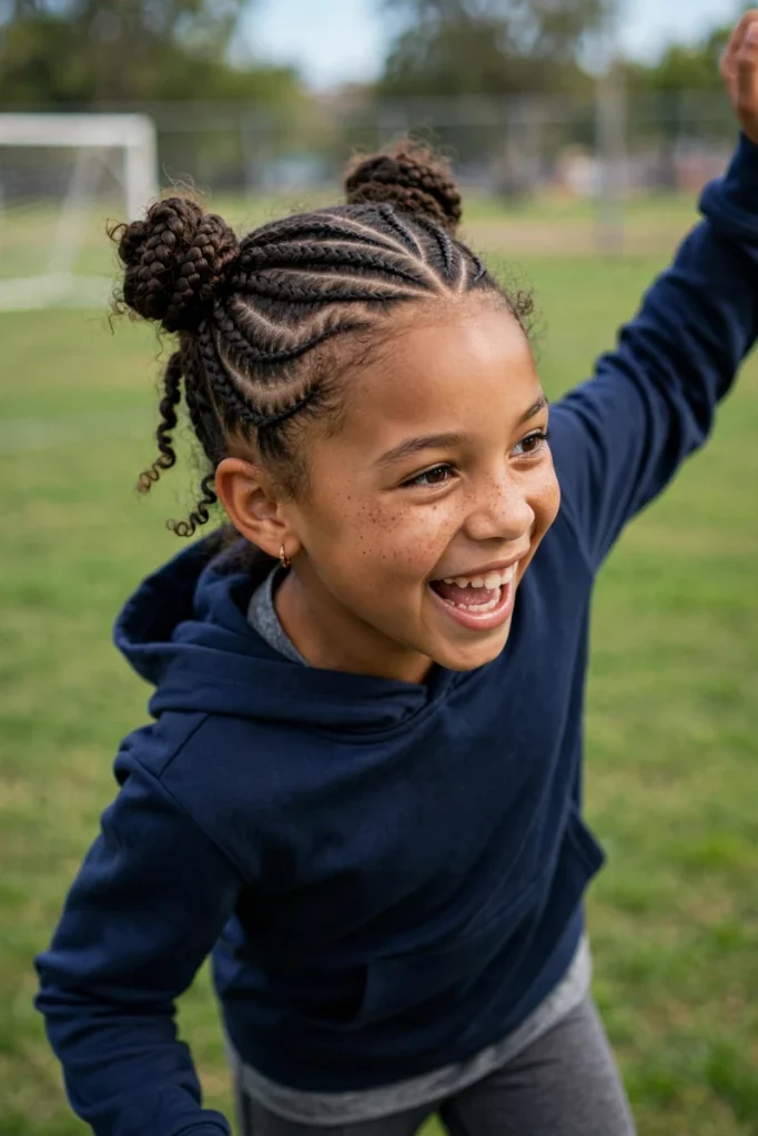 flattwist 14 two buns active kids