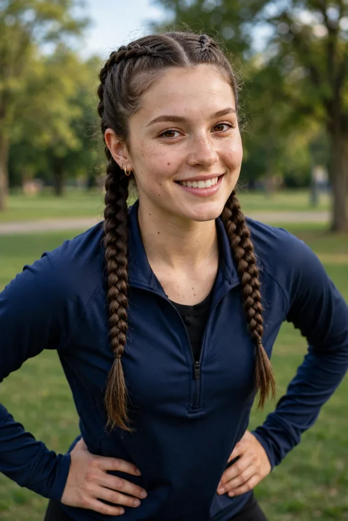 16 French Braid Hairstyles, Answered Like Letters From Real Situations 5 french 04 two tight pigtail