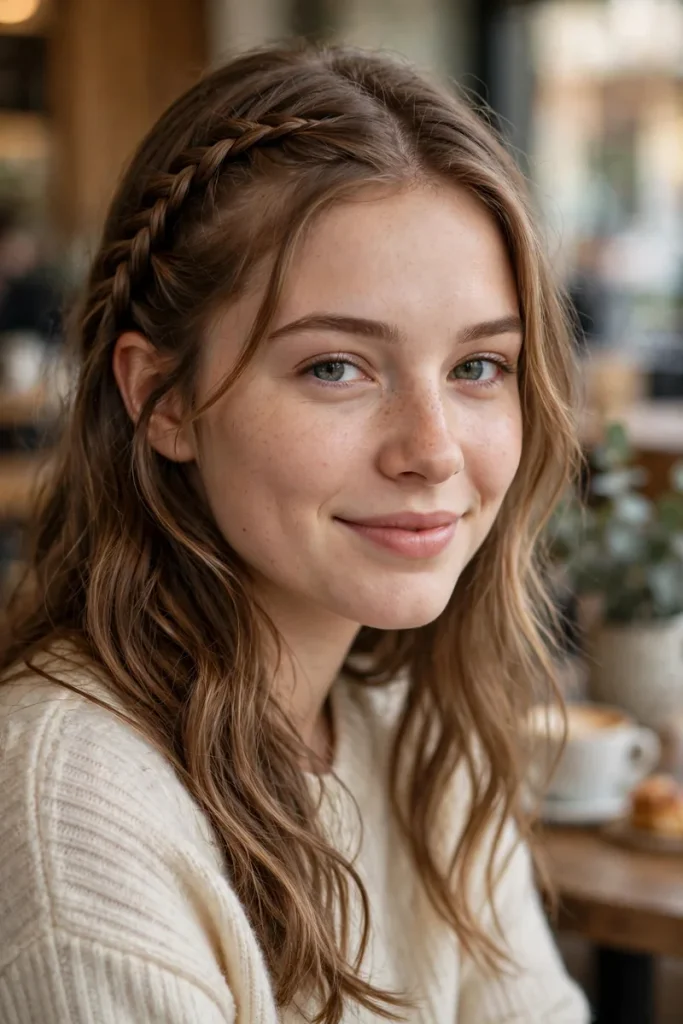 16 French Braid Hairstyles, Answered Like Letters From Real Situations 9 french 08 partial front only