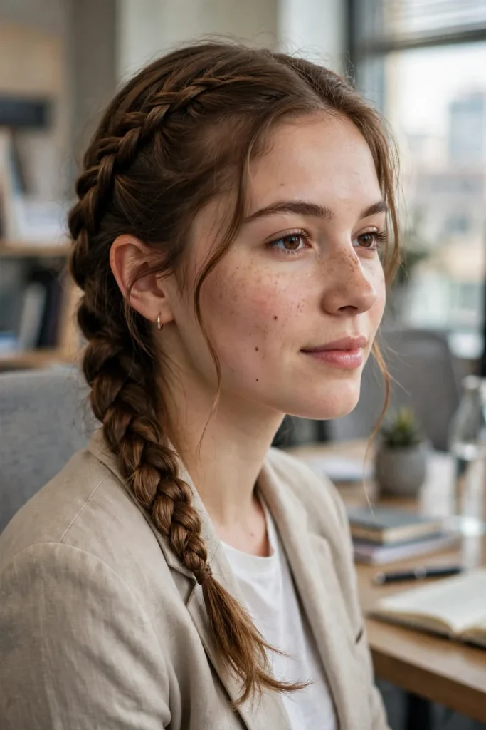 16 French Braid Hairstyles, Answered Like Letters From Real Situations 17 french 16 side low understated