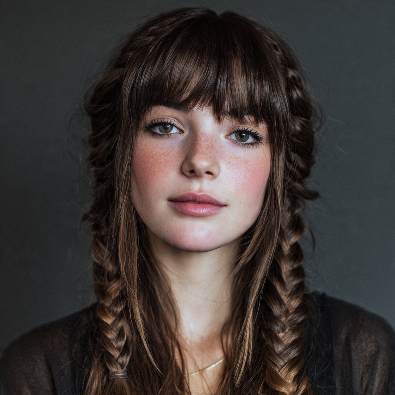 16 French Braid Hairstyle Ideas That Will Instantly Upgrade Your Look (Like… Main Character Energy ) 16 French Braid with Bangs