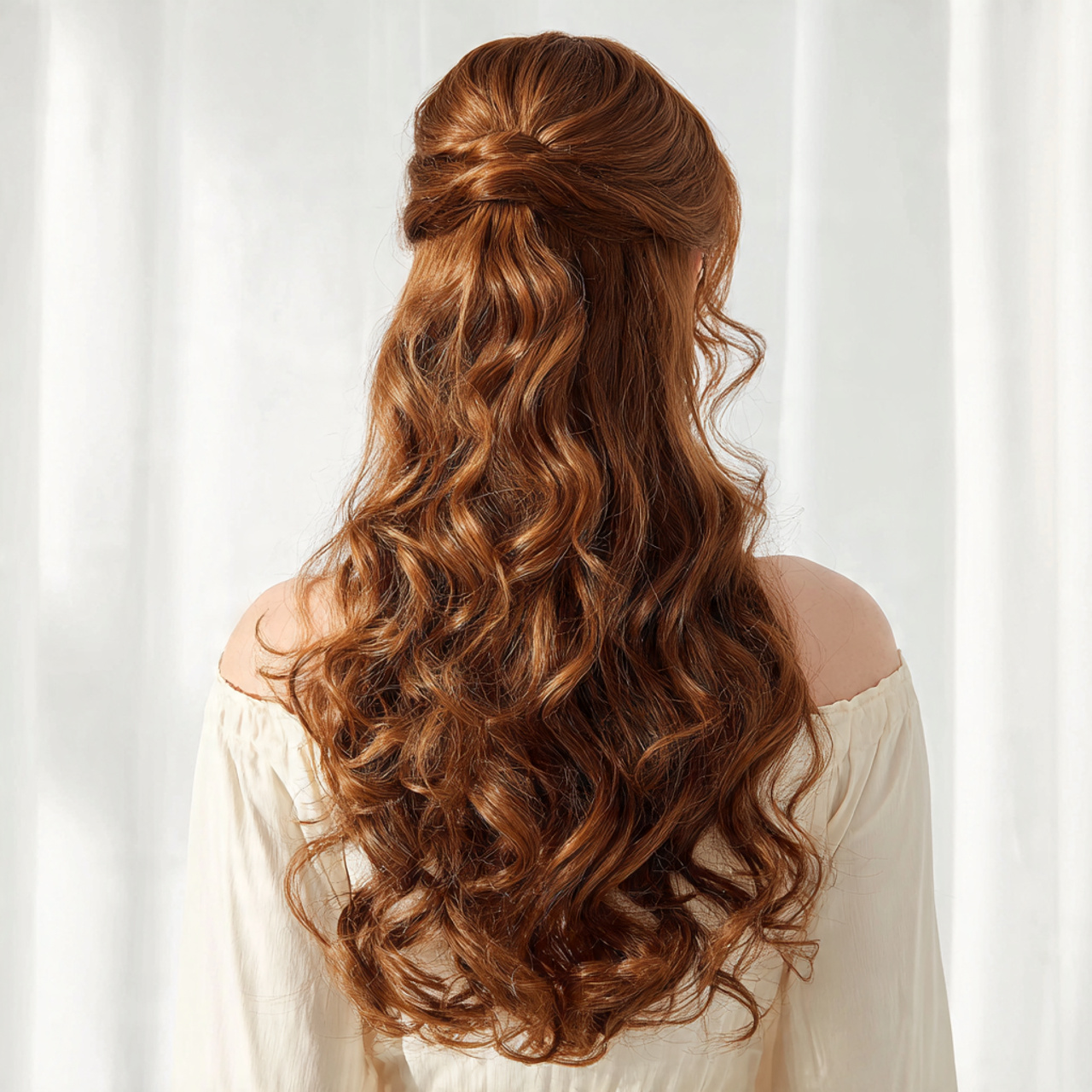 15 Curly Hairstyles Wigs That Will Instantly Upgrade Your Look (No Salon Required) 8 Half-Up Half-Down Curly Wig