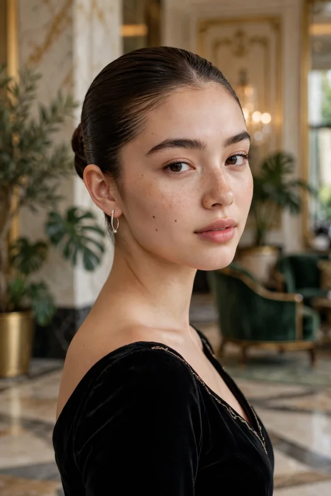 14 Homecoming Hairstyles Ideas Matched to Your Dress Vibe 4 homecoming 03 slicked back bun