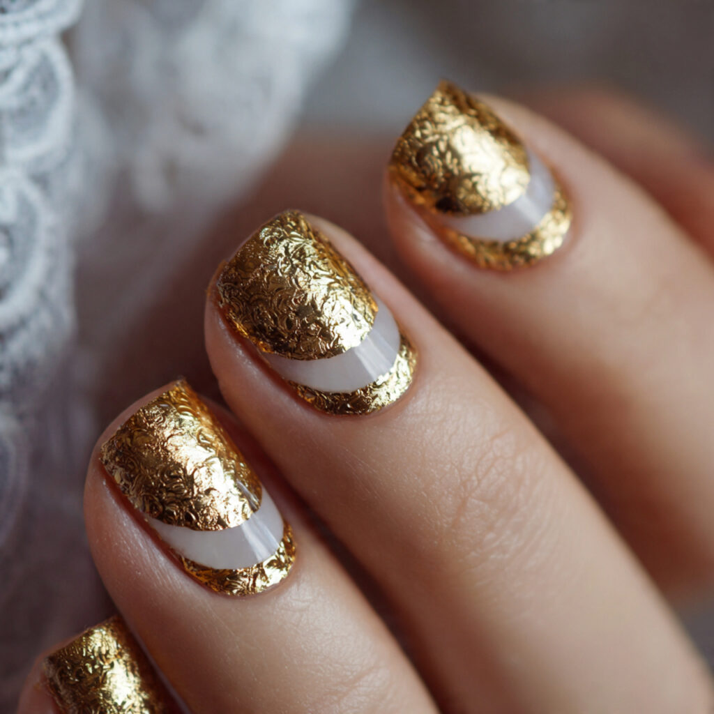 17 Gold Summer Nails That Scream “Main Character Energy” (Because Basic Just Isn’t It) 13 image 1046716025194199