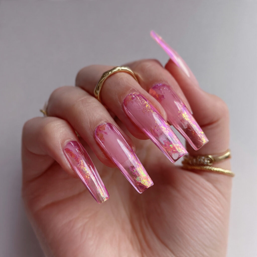 18 Long Summer Nails That Will Have You Booking a Salon Appointment ASAP 14 long jelly nails