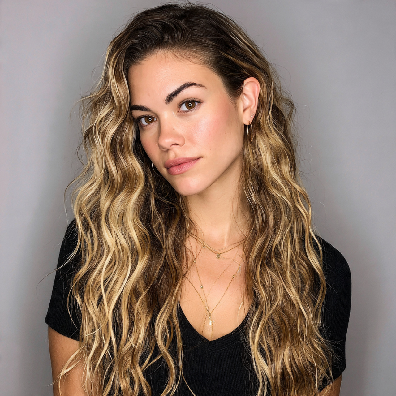 17 Slick Back Curly Hairstyles That Will Instantly Upgrade Your Look (Effortless Chic Alert) 16 Loose Slick Back Waves