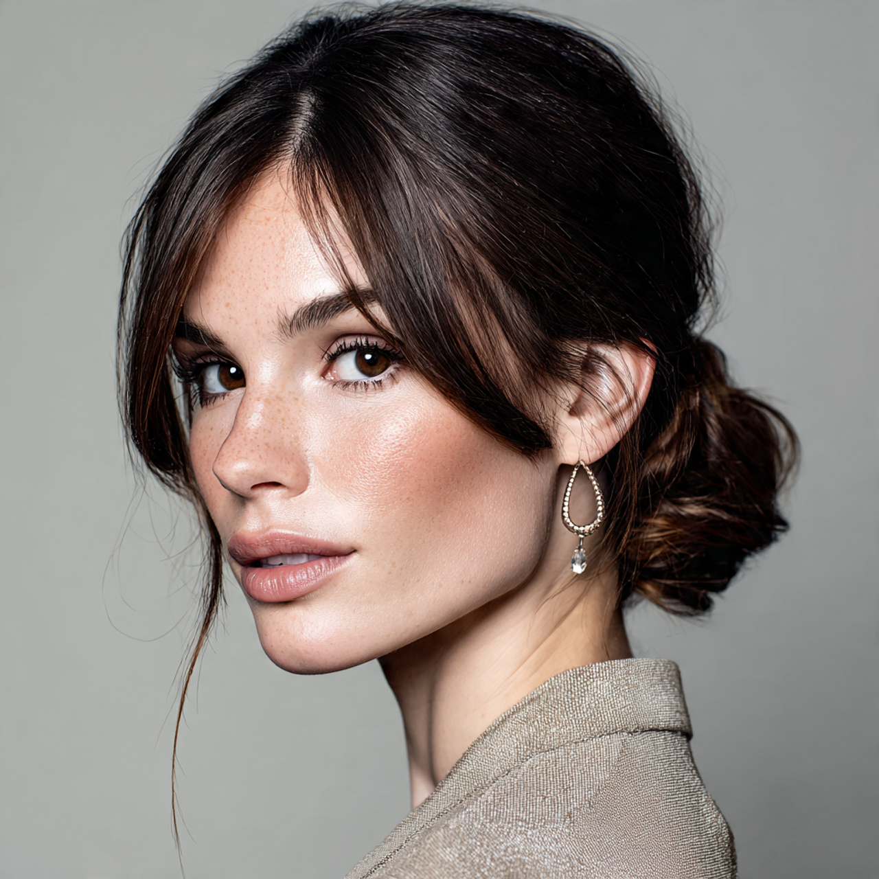 15 Cool Hairstyles Ideas That Will Instantly Upgrade Your Look (Yes, Even on a Lazy Day) 16 Low Bun with Face-Framing Pieces