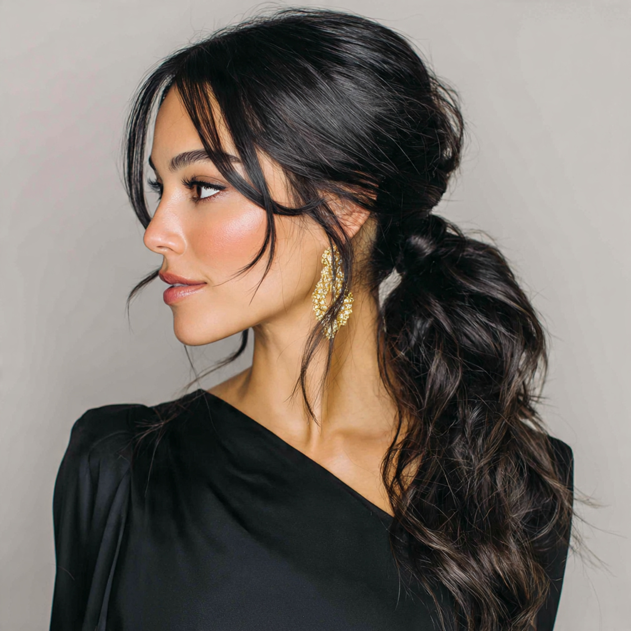 14 Concert Hairstyle Ideas That Will Steal the Show (and Survive the Encore) 15 Low Ponytail with Face-Framing Pieces