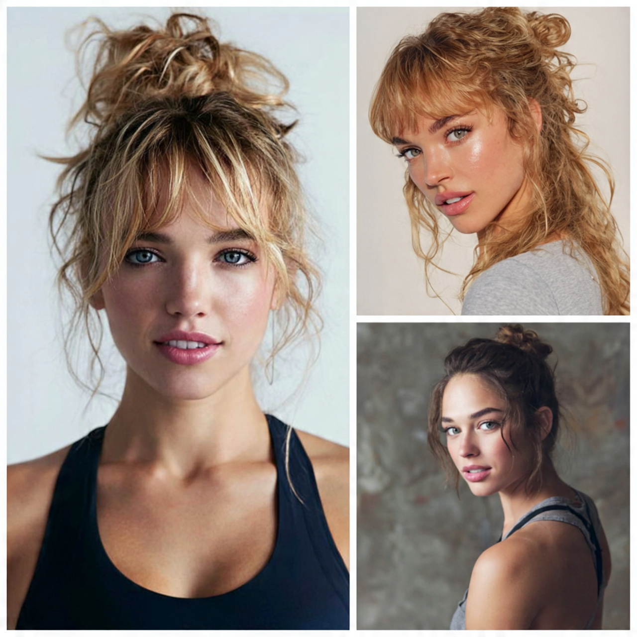 14 Sporty Hairstyles Ideas That Make You Look Effortlessly Cool (Even When You’re Late) 5 Messy Top Knot