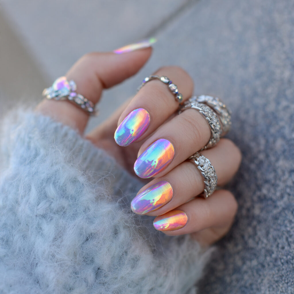 15 Summer Nail Ideas That Are About to Blow Up (And Yes, You’ll Want Them All ) 4 pastel chrome magic naails