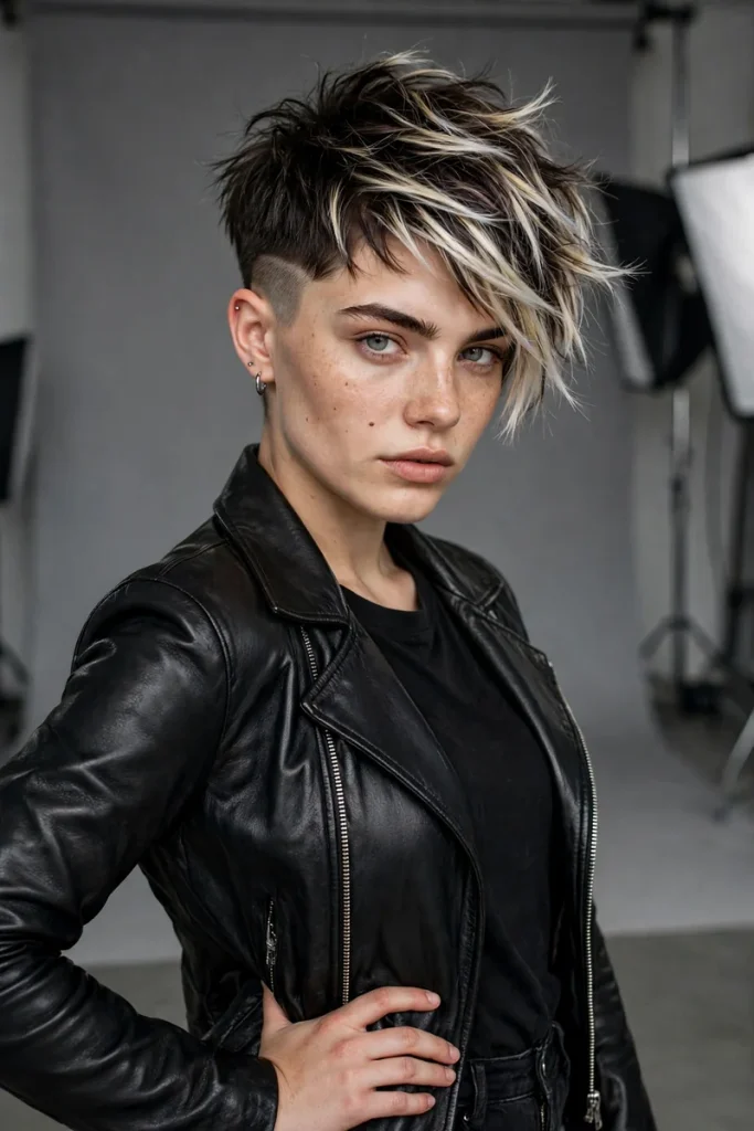 14 Pixie Hairstyle Ideas for Every Reason You Want to Go Short 3 pixie 02 edgy asymmetrical