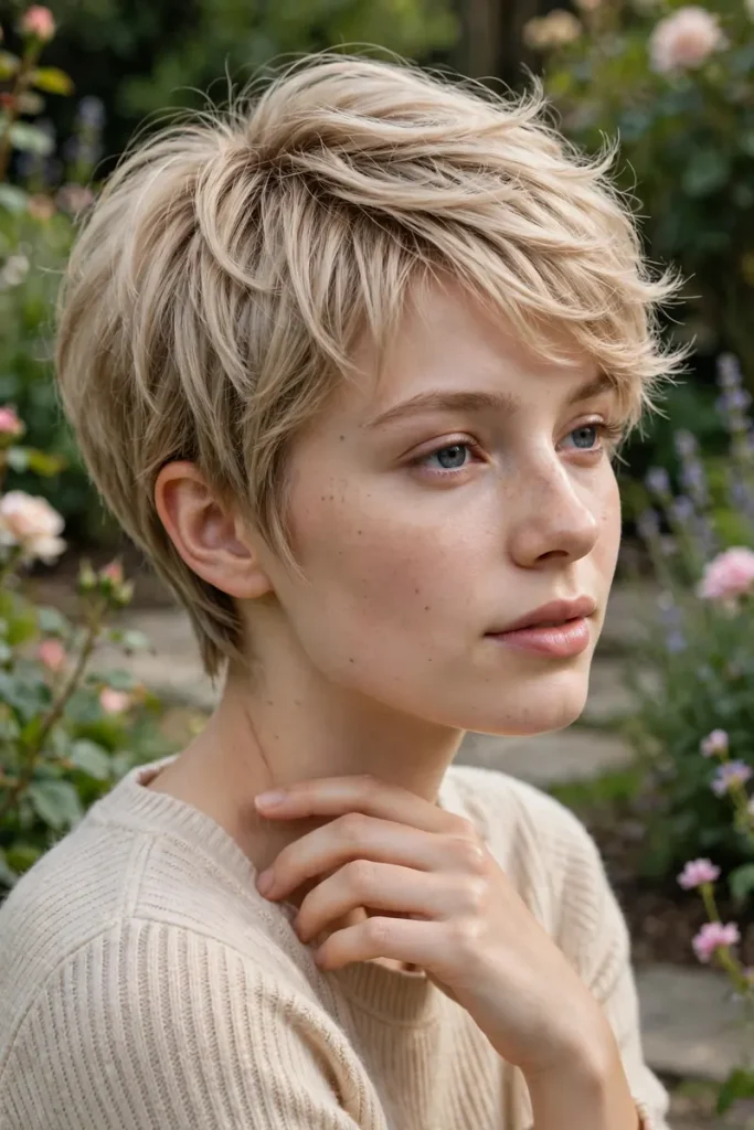 14 Pixie Hairstyle Ideas for Every Reason You Want to Go Short 9 pixie 08 feathered fine hair
