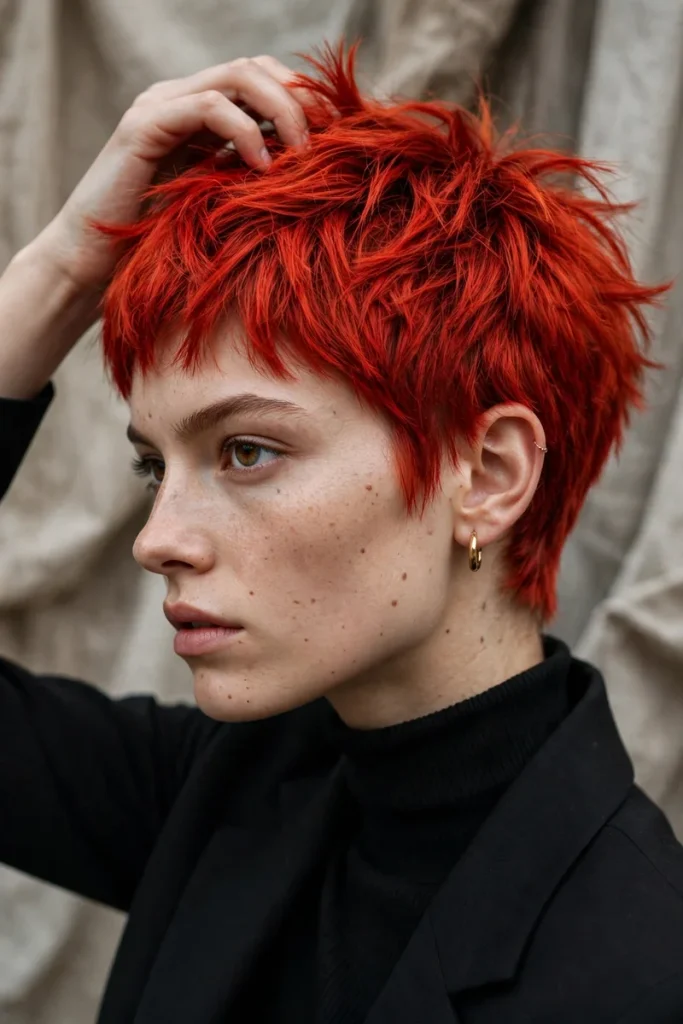 14 Pixie Hairstyle Ideas for Every Reason You Want to Go Short 13 pixie 12 bold red pixie