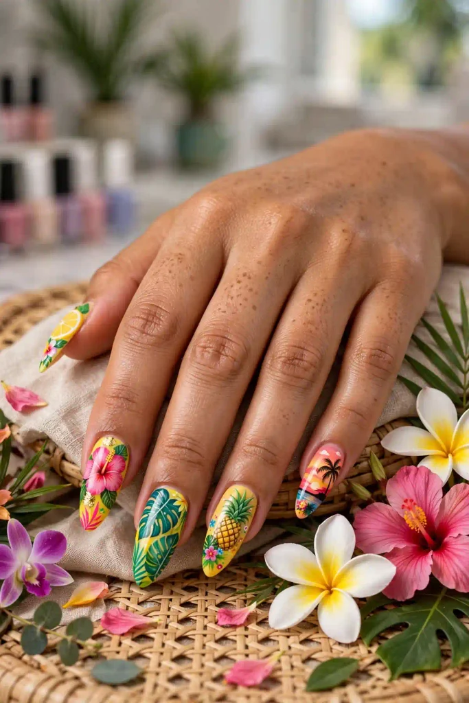 18 Long Summer Nails: Maximum Length, Maximum Impact 2 s00 long summer nails