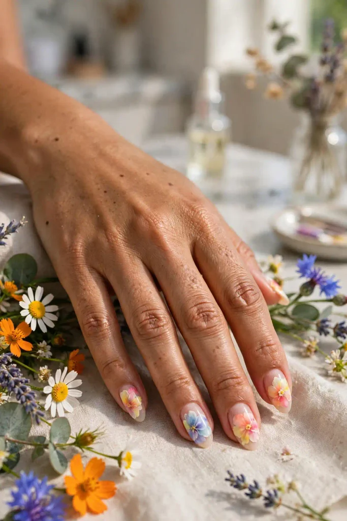 16 Summer Blooming Gel Nail: Where Chemistry Becomes Art 2 s00 summer blooming gel nail