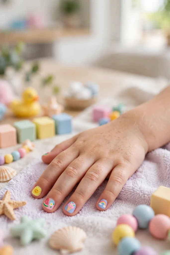 16 Summer Nails for Kids: Safe, Fun, and Made for Little Hands 2 s00 summer nails for kids