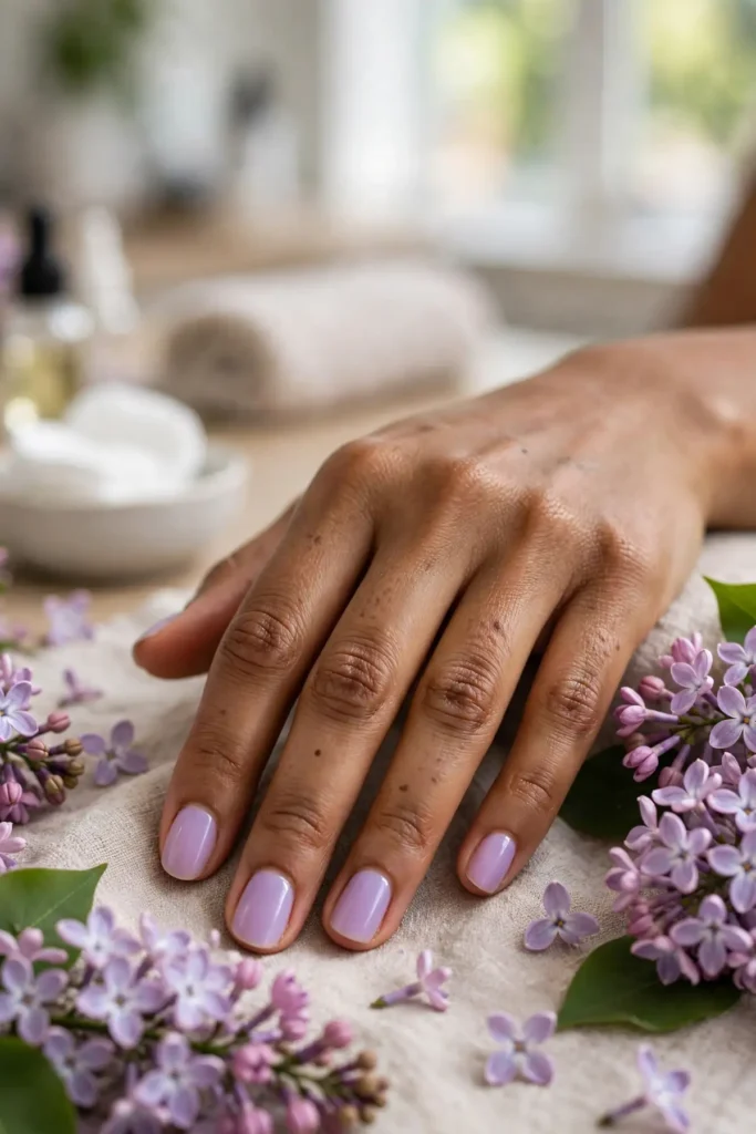 16 Short Summer Nails: Proof That Great Things Come in Small Lengths 4 s02 lilac haze