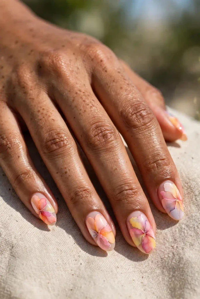16 Summer Blooming Gel Nail: Where Chemistry Becomes Art 10 s08 abstract petals