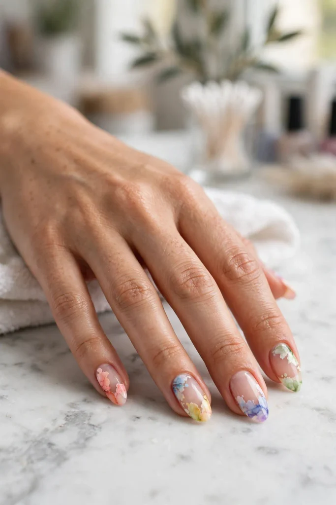 16 Summer Blooming Gel Nail: Where Chemistry Becomes Art 18 s16 negative bloom