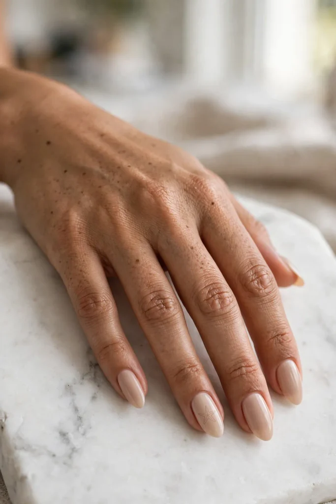 17 Starfish Summer Nails: A Tide Pool on Your Fingertips 19 s17 minimal line starfish