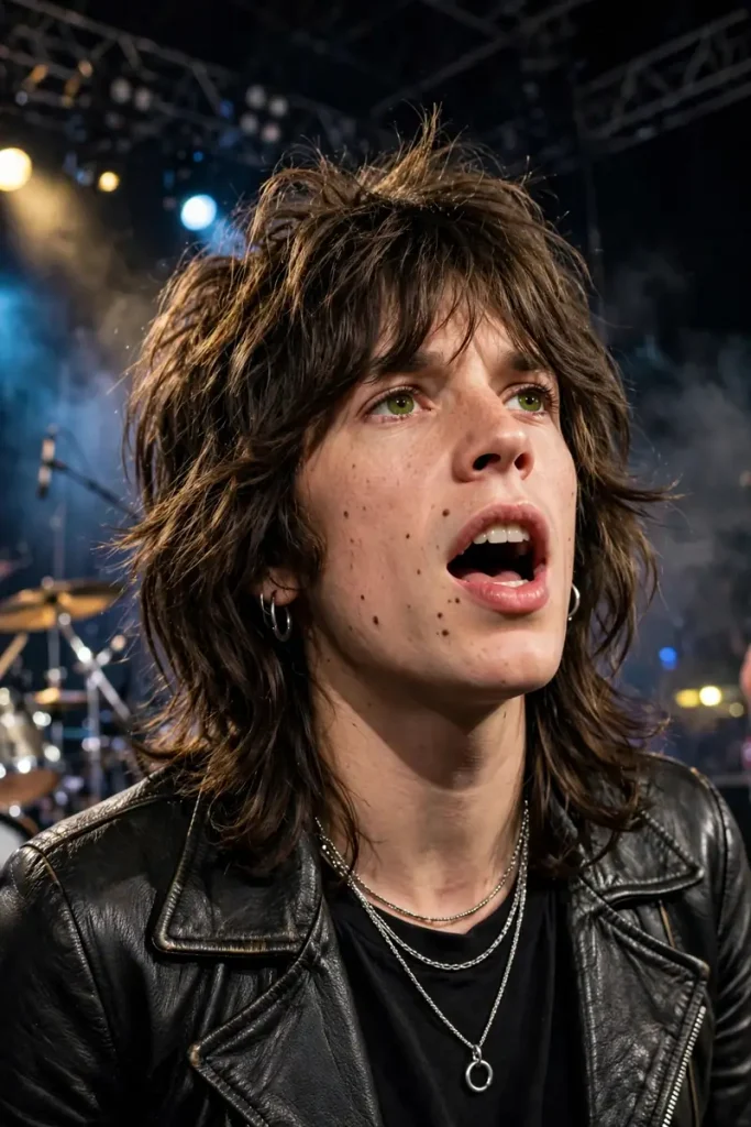 16 Shag Hairstyle Ideas Traced Back to the Decade That Actually Invented Them 3 shag 02 rolling stones rocker