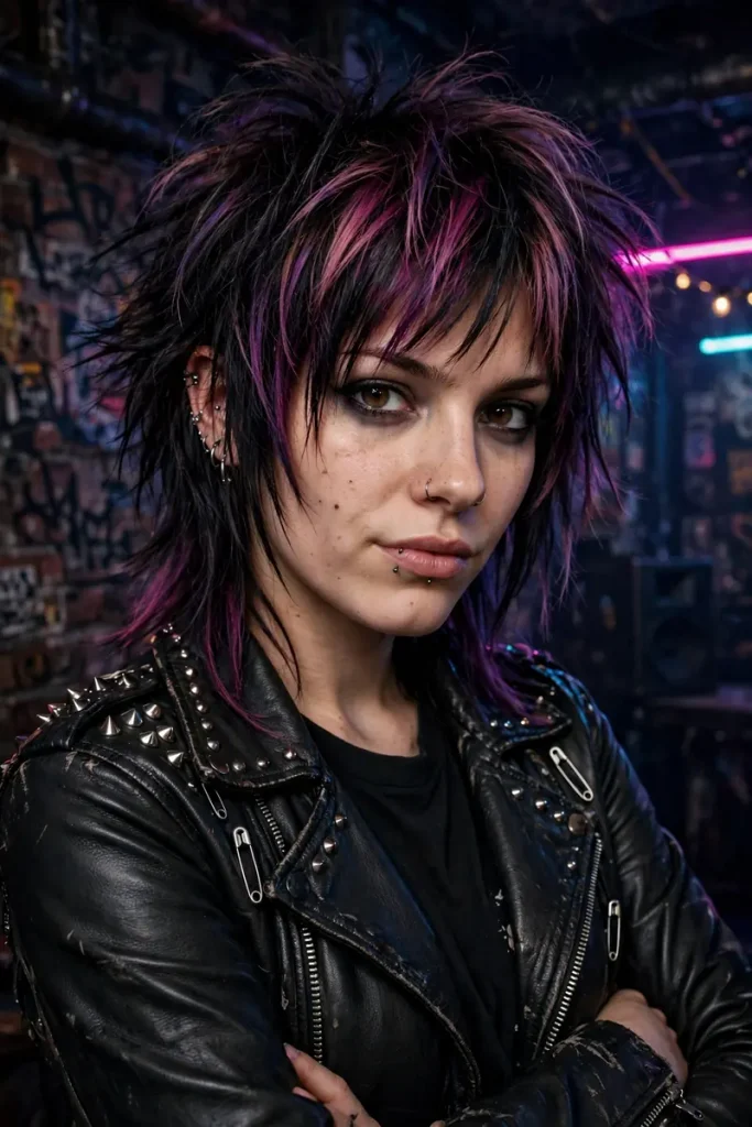 16 Shag Hairstyle Ideas Traced Back to the Decade That Actually Invented Them 6 shag 05 punk shag