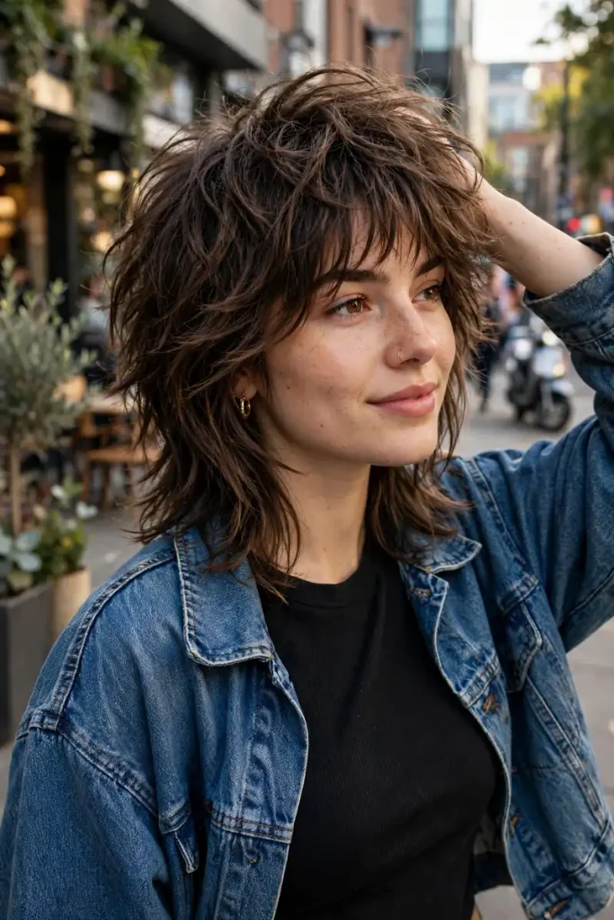 16 Shag Hairstyle Ideas Traced Back to the Decade That Actually Invented Them 11 shag 10 modern wolf cut