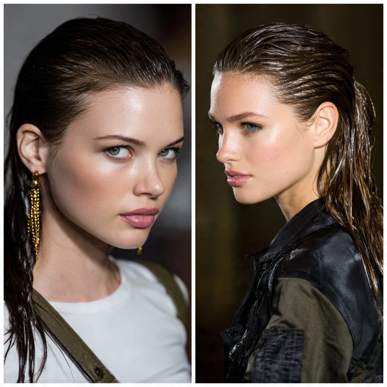 14 Sporty Hairstyles Ideas That Make You Look Effortlessly Cool (Even When You’re Late) 15 Slicked-Back Wet Look