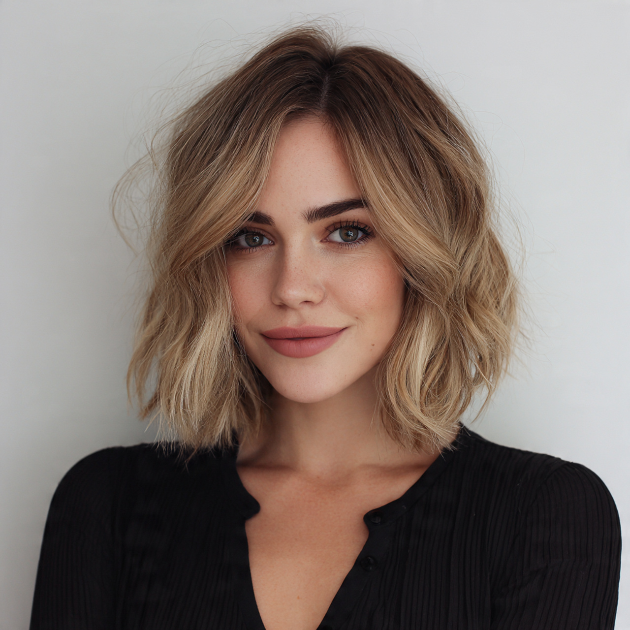 14 Work Hairstyle Ideas That Make You Look Effortlessly Put-Together (Even on 3 Hours of Sleep) 15 Textured Lob Styling