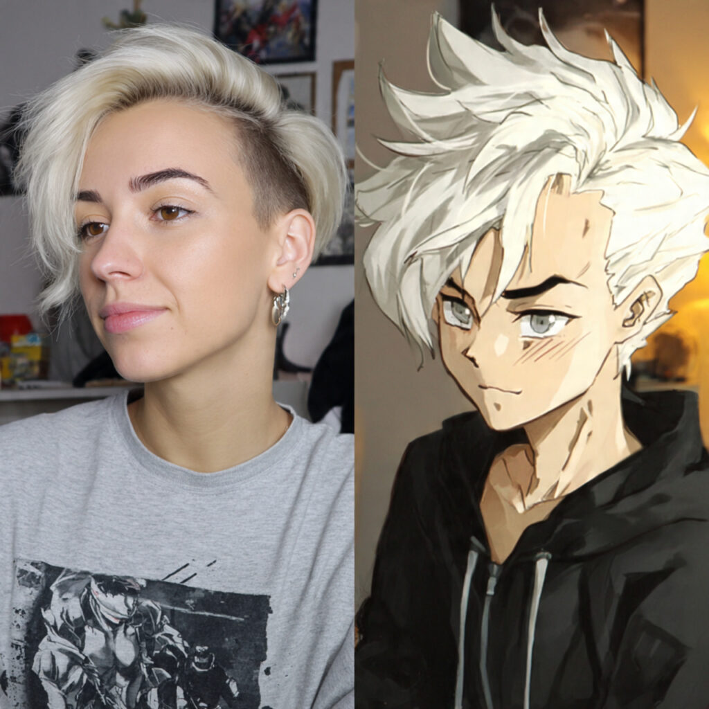 13 Anime Hairstyle Ideas That Will Instantly Upgrade Your Look (Main Character Energy Only) 6 the edgy undercut for anime hairstyle