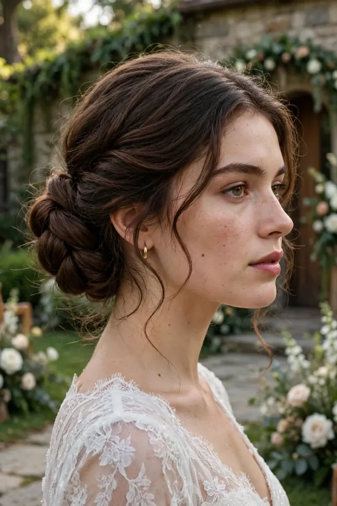 17 Easy Hairstyles for Thick Hair Sorted by How Many Elastics and Pins You Actually Need 12 thick 11 low twisted chignon