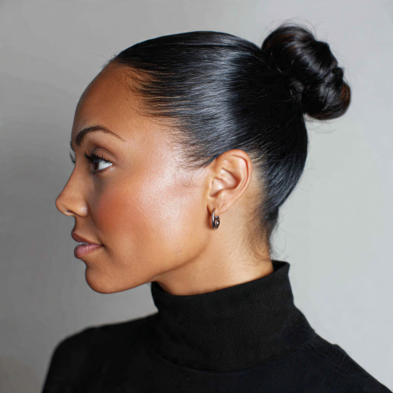 17 Slick Back Curly Hairstyles That Will Instantly Upgrade Your Look (Effortless Chic Alert) 15 Tight Slick Back Bun