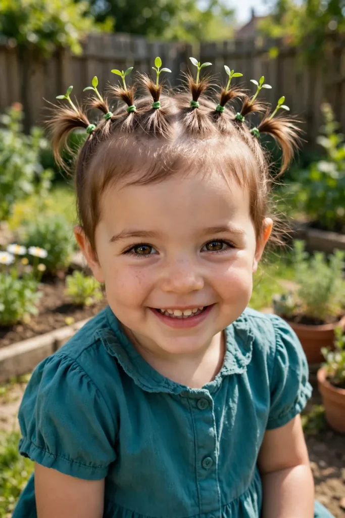 16 Toddler Girl Hairstyles, Sorted by How Long She'll Actually Sit Still 11 toddler 10 row little sprouts