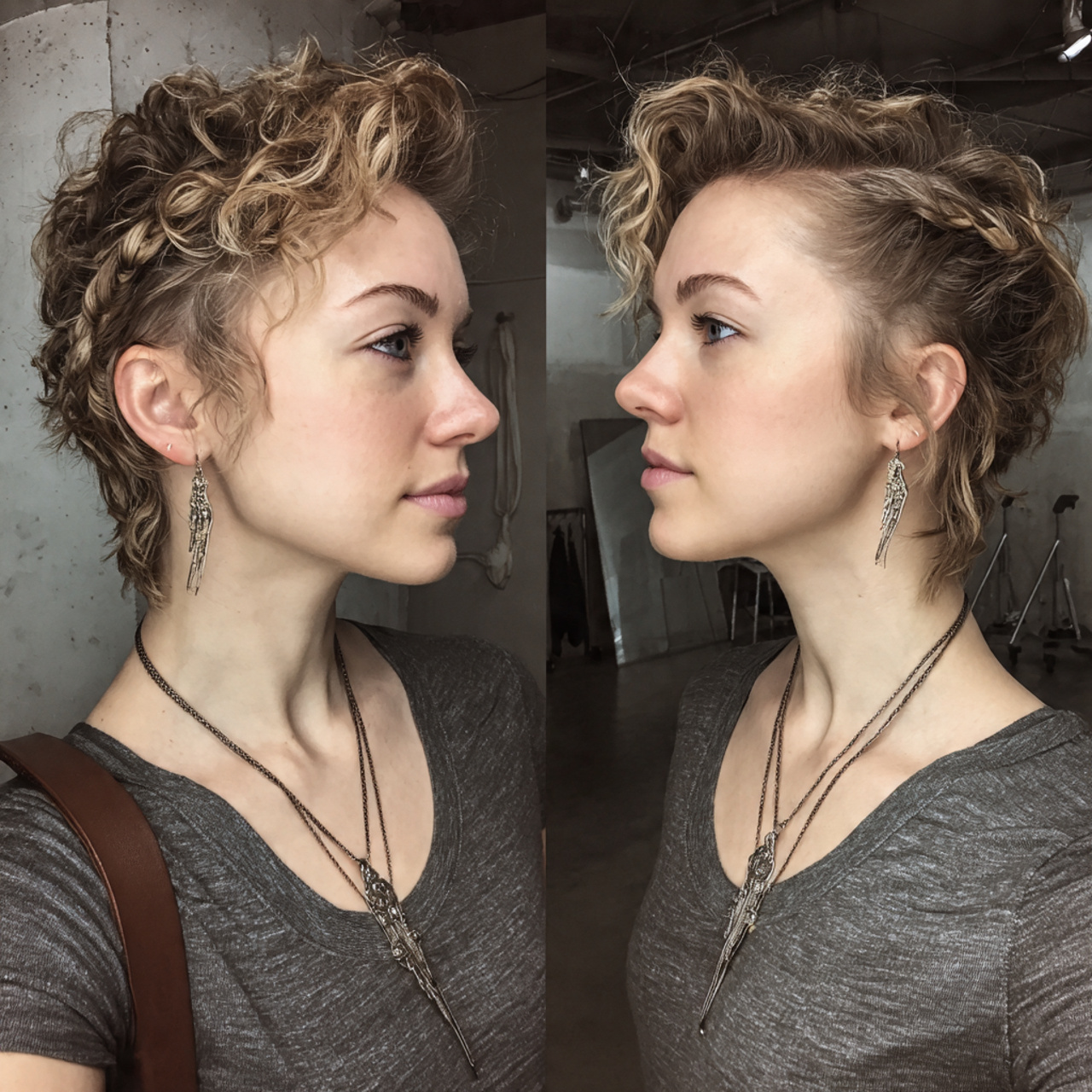 16 Adorable Curly Hairstyles for Kids That’ll Make Everyone Say “Wait… Who Did Their Hair?!” 16 Twisted Front + Loose Back