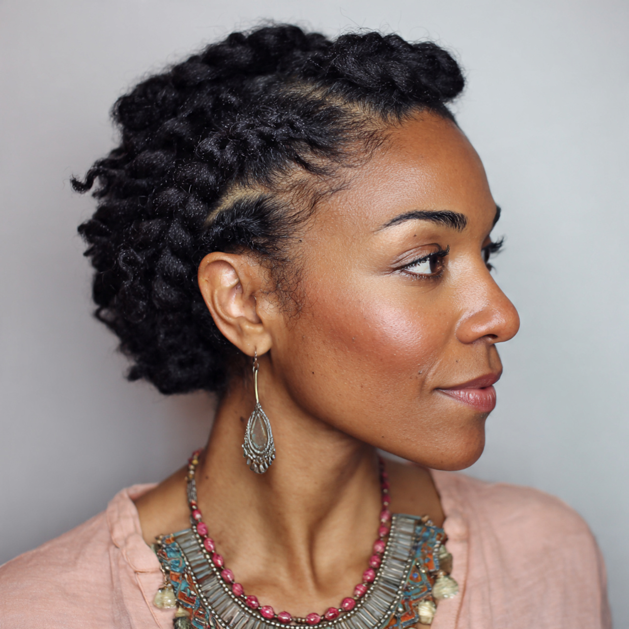 16 Flat Twist Hairstyles That Will Instantly Upgrade Your Look (And Yes, You Can Totally Pull These Off ) 2 Classic Two-Strand Flat Twists