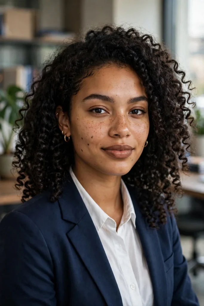 16 Work Hairstyle Ideas, Chosen for the Job You Actually Do 15 work 14 defined natural curls