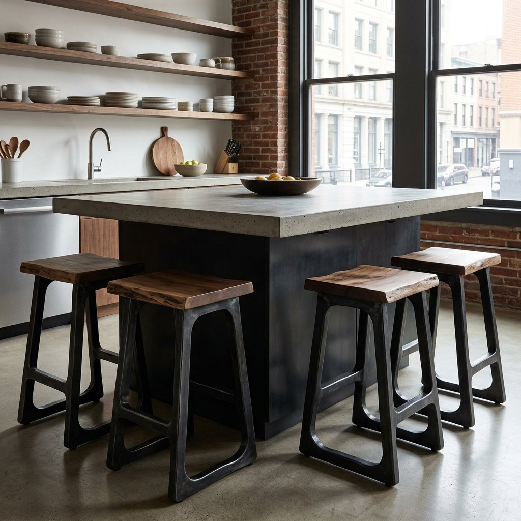 16 Kitchen Decor Ideas That Instantly Make Your Space Look Expensive (Without the Full Remodel Drama) 15 Add Stools That Actually Make a Statement