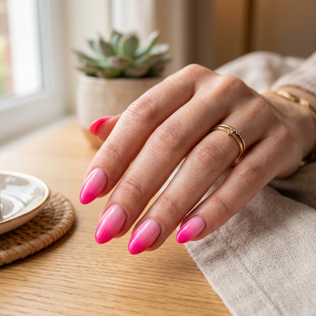 17 Summer Ombre Nails That Are Giving Main Character Energy All Season 13 Barbie Pink Ombre