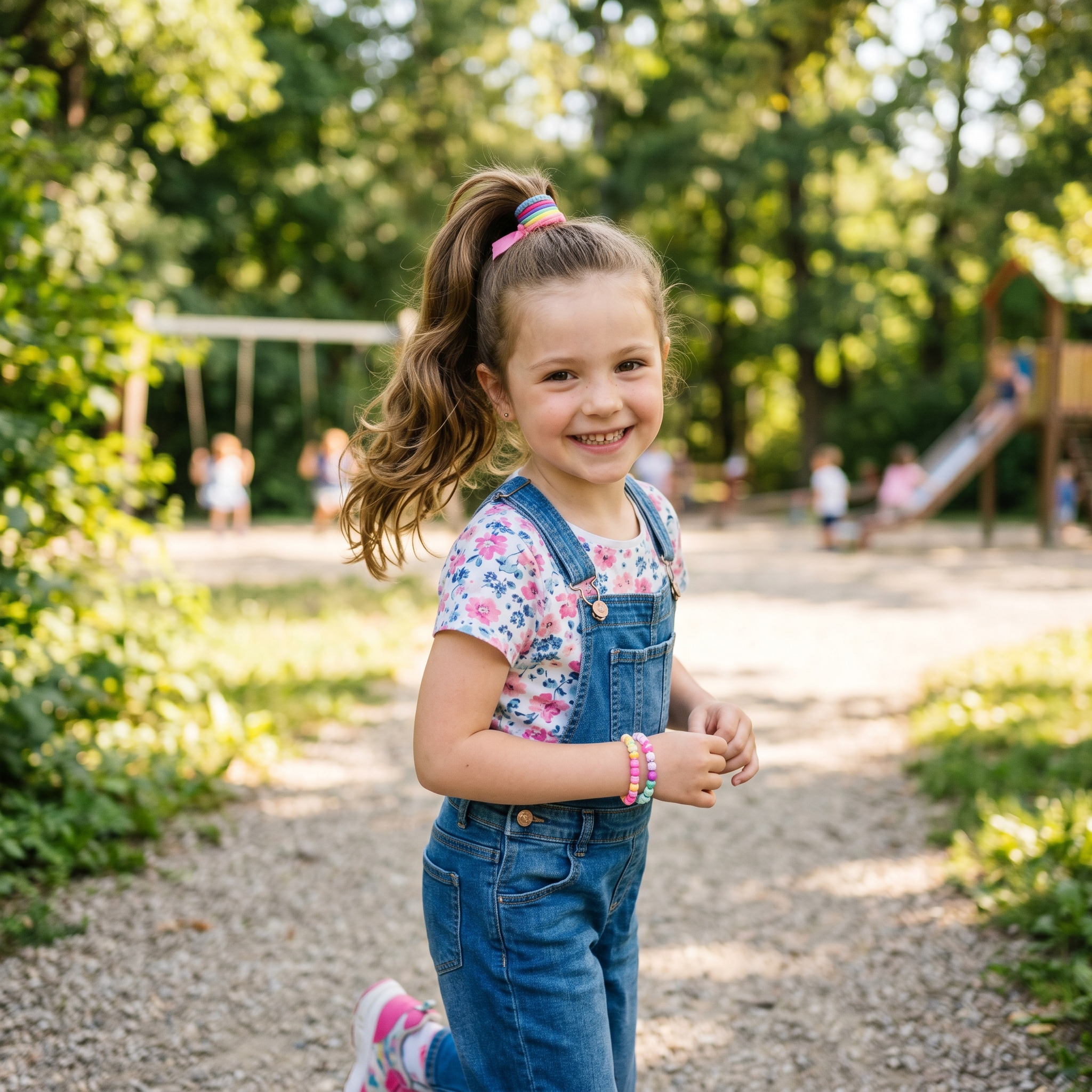16 Kid Hairstyle Ideas That Are Cute, Easy & Totally Playground-Approved 2 Classic High Ponytail