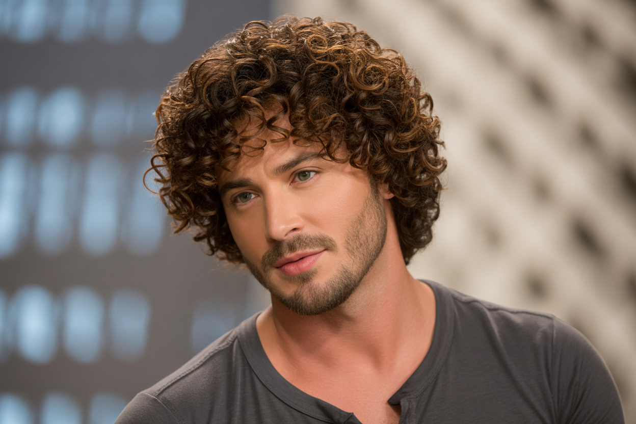 Curly Hairstyles for Men