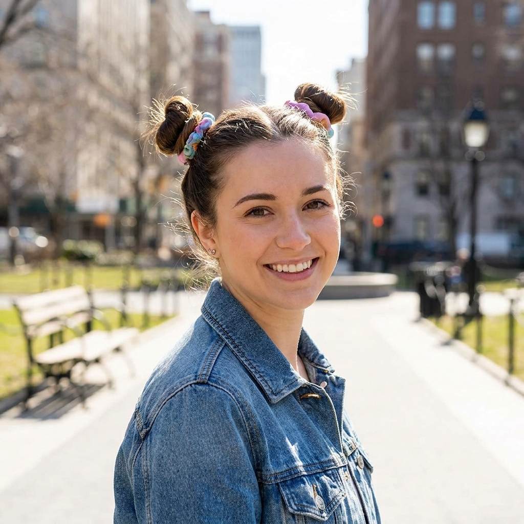 15 Cute Simple Hairstyle Ideas You’ll Actually Want to Wear Every Day (Because Effortless = Hot Girl Energy) 14 Double Mini Buns