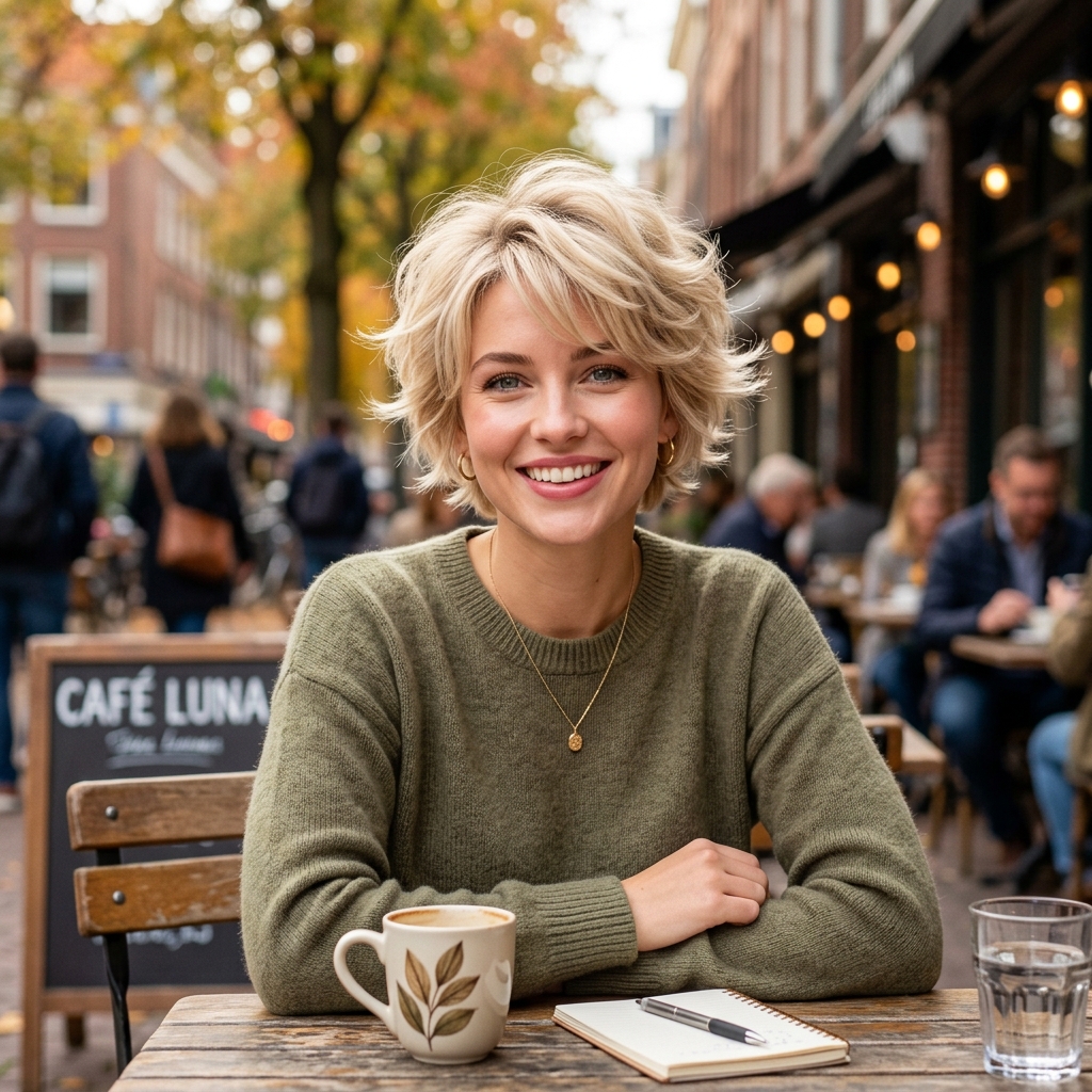 18 Short Hair Blowout Ideas That Make You Look Instantly Expensive 4 Fluffy Layered Pixie Blowout
