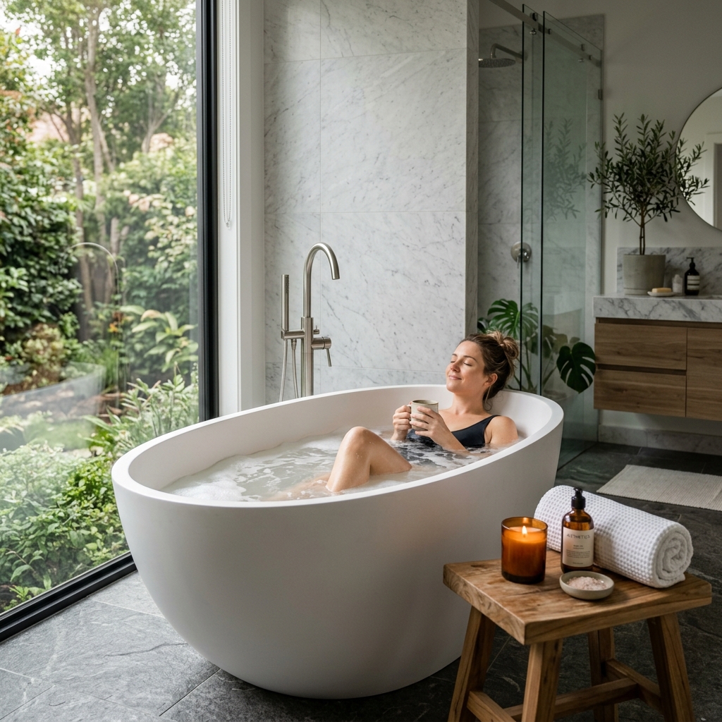 16 Modern Bathroom Ideas That Look Straight Out of a Luxury Spa (Without the Luxury Price Tag) 8 Freestanding Bathtubs That Feel Like a Spa