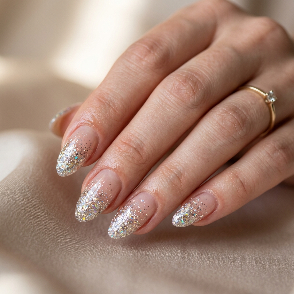 16 Summer Acrylic Nails That Will Instantly Upgrade Your Vibe (Hot Girl Nails Only ) 15 Glitter Fade Nails
