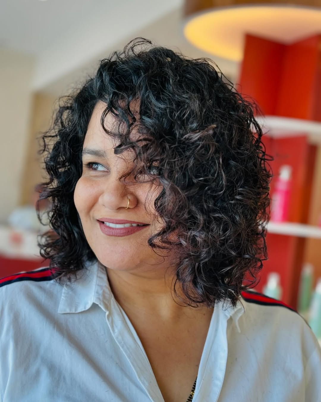 16 Curly Bob Hairstyles That Are Basically Your Hair’s Main Character Era 10 Inverted Curly Bob