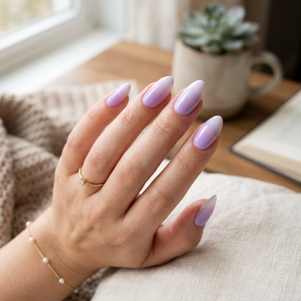 17 Summer Ombre Nails That Are Giving Main Character Energy All Season 6 Lavender Dream Ombre